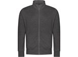 Awdis - Felpa Full Zip "Campus"" Per Uomo/Donna Unisex RW8772 (M) (Carbone)"
