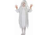 Bristol Novelty - Costume "Spirito Fantasma"" - Ragazza BN4833 (L) (Bianco)"
