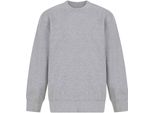 Sf Minni - Felpa Orlo Arrotondato Per Bambini PC5247 (146-152) (Grigio Screziato)