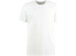 Kustom Kit - T-Shirt Da Uomo RW8714 (S) (Bianco)