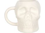 Something Different - Tazza Da Caffè "Dark Matter"", Teschio, Halloween SD4709 (Taglia Unica) (Bianco)"