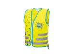 Roth 89316 Gilet Di Segnalazione Per Bambini Reflactions Roar - Giallo