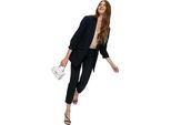 Dorothy Perkins - Donna DP254 Blazer Arricciato (34 De) (Blu Navy)