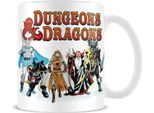 Dungeons & Dragons - Tazza Da Caffè, Figure PM5505 (Taglia Unica) (Bianco/Rosso)