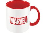 Marvel - Tazza Da Caffè, Interno Bicolore PM5791 (Taglia Unica) (Bianco/Rosso)