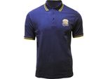 Queen - Polo Logo Per Uomo/Donna Unisex RO2275 (Xxl) (Blu Navy)