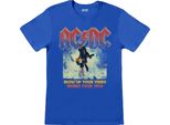 Ac/Dc - Maglietta "Blow Up Your Video"" Per Uomo/Donna Unisex RO1140 (L) (Mid Blue)"