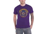 Guns N Roses - Maglietta "Skull Circle"" Per Uomo/Donna Unisex RO671 (Xl) (Viola)"