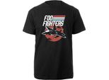 Foo Fighters - Maglietta Uomo/Donna Unisex RO1155 (Xl) (Nero)