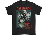 Queen - Maglietta "News Of The World"" Per Uomo/Donna Unisex RO1680 (L) (Nero)"