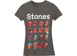 The Rolling Stones - Maglietta "No Filter Evolution"" Per Uomo/Donna Unisex RO1255 (Xl) (Antracite)"