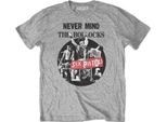 Sex Pistols - Maglietta "Never Mind The Bollocks"" Per Uomo/Donna Unisex RO2279 (S) (Grigio)"