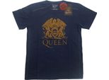 Queen - T-Shirt "Wash Collection"" Per Uomo/Donna Unisex RO2318 (L) (Blu Navy)"