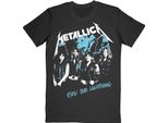 Metallica - Maglietta "Ride The Lightning"" Per Uomo/Donna Unisex RO581 (Xl) (Nero)"