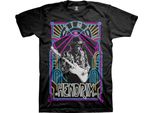 Jimi Hendrix - Maglietta "Electric Ladyland Neon"" Per Uomo/Donna Unisex RO2439 (Xxl) (Nero)"