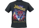 Judas Priest - Maglietta "Defenders Of The Faith"" Per Uomini/Donne Unisex RO2512 (Xl) (Nero)"