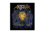 Anthrax - Toppa "For All Kings"" RO2489 (Taglia Unica) (Nero/Blu)"