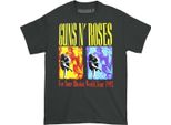 Guns N Roses - Maglietta "Use Your Illusion World Tour"" Per Uomo/Donna Unisex RO674 (L) (Nero)"