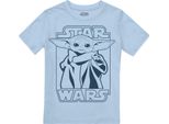 Star Wars: The Mandalorian - Maglietta "The Child Force"" Per Ragazzi TV2079 (116) (Azzurro)"