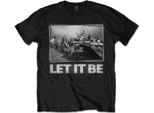 The Beatles - Maglietta "Let It Be Studio"" Per Uomo/Donna Unisex RO1347 (Xl) (Nero)"