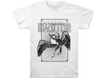 Led Zeppelin - Maglietta "Icarus Burst"" Per Uomo/Donna Unisex RO1008 (Xl) (Bianco)"