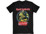Iron Maiden - "World Piece Tour '83 V.2."" Maglietta Da Uomo/Donna Unisex RO1002 (S) (Nero)"