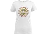The Beatles - Maglietta "Sgt Pepper"" Da Donna RO295 (Xxl) (Bianco)"