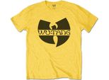 Wu-Tang Clan - Maglietta Per Bambini RO117 (158-164) (Giallo)
