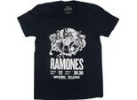 Ramones - Maglietta "Belgique"" Per Uomo/Donna Unisex RO1554 (S) (Nero)"