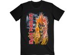 Iron Maiden - "First Album Track List V.3."" Maglietta Da Uomo/Donna Unisex RO1004 (S) (Nero)"