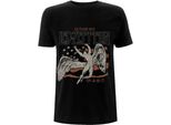 Led Zeppelin - Maglietta "Us Tour 1975"" Per Uomo/Donna Unisex RO1524 (Xxl) (Nero)"