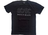 Ac/Dc - Maglietta "Back In Black"" Per Uomo/Donna Unisex RO1464 (L) (Nero)"