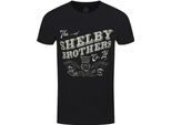 Peaky Blinders - Maglietta "The Shelby Brothers"" Per Uomo/Donna Unisex RO720 (L) (Nero)"