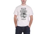 Peaky Blinders - Maglietta Da Uomo/Donna Unisex RO743 (M) (Bianco)