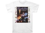 Prince - Maglietta "Purple Rain"" Per Uomo/Donna Unisex RO753 (S) (Bianco)"