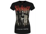 Slipknot - Maglietta ".5: The Gray Chapter"" Donna RO760 (Xxl) (Nero)"