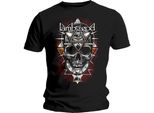 Lamb Of God - Maglietta "All Seeing Red"" Per Uomo/Donna Unisex RO2400 (L) (Nero)"