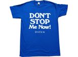 Queen - Maglietta "Don't Stop Me Now"" Per Uomo/Donna Unisex RO591 (M) (Blu)"