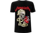Metallica - Maglietta "Heart Explosive"" Per Uomo/Donna Unisex RO249 (M) (Nero)"