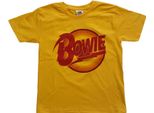 David Bowie - Maglietta "Diamond Dogs"" Per Bambini RO791 (116) (Giallo)"