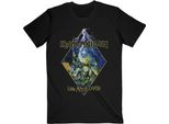 Iron Maiden - Maglietta "Live After Death Diamond"" Per Uomo/Donna Unisex RO977 (M) (Nero)"