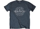 Ac/Dc - Maglietta "Rock Or Bust"" Per Uomo/Donna Unisex RO1454 (Xl) (Grigio Screziato)"