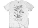 Peaky Blinders - Maglietta Da Uomo/Donna Unisex RO1023 (M) (Bianco)