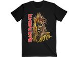 Iron Maiden - Maglietta "First Album 2"" Per Uomo/Donna Unisex RO986 (Xl) (Nero)"