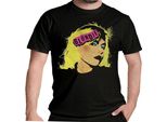 Blondie - Maglietta Logo Per Uomo/Donna Unisex RO1060 (Xxl) (Nero)