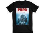 Ghost - Maglietta "Papa Jaws"" Per Uomo/Donna Unisex RO1196 (L) (Nero)"