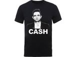 Johnny Cash - Maglietta Da Uomo/Donna Unisex RO1295 (M) (Nero)