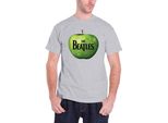 The Beatles - Maglietta Logo Per Uomo/Donna Unisex RO1328 (Xxl) (Grigio)
