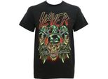 Slayer - Maglietta "Prey With Background"" Per Bambini/Donne Unisex RO1442 (Xxl) (Schwarz)"