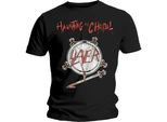 Slayer - Maglietta "Haunting The Chapel"" Per Uomo/Donna Unisex RO1494 (S) (Nero)"